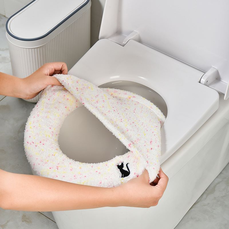 Cojín grueso de felpa lavable para el invierno, para el hogar, grande, para asiento de inodoro_voghion.com