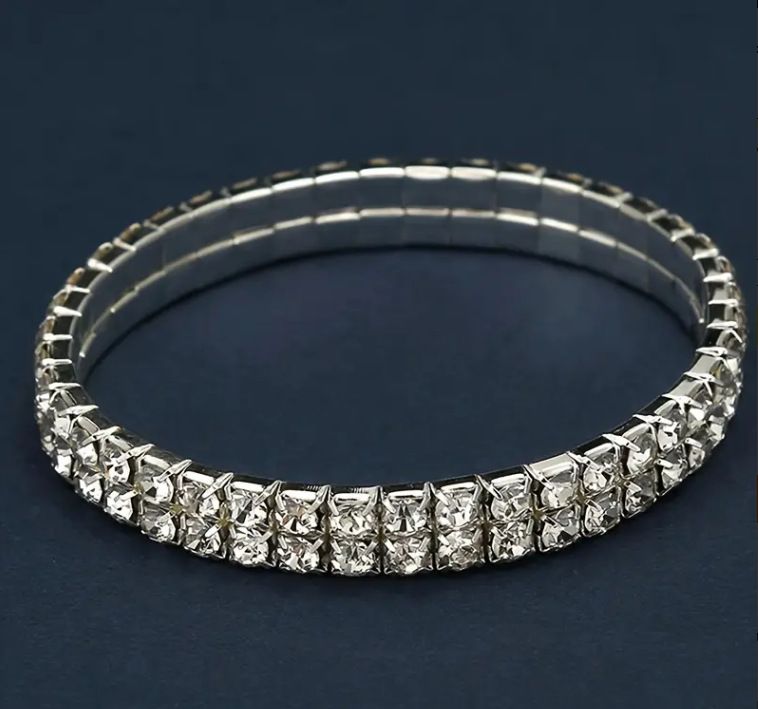 set di gioielli da sera con scatola quadrata con diamante monofacciale, quattro pezzi, collana, orecchini e bracciale con goccia d'acqua, set di borse per feste di nozze_voghion.com