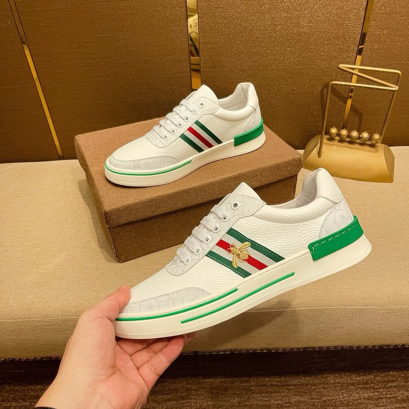 Chaussures décontractées blanches Little Bee pour hommes Fuguqi, printemps-automne 2025_voghion.com