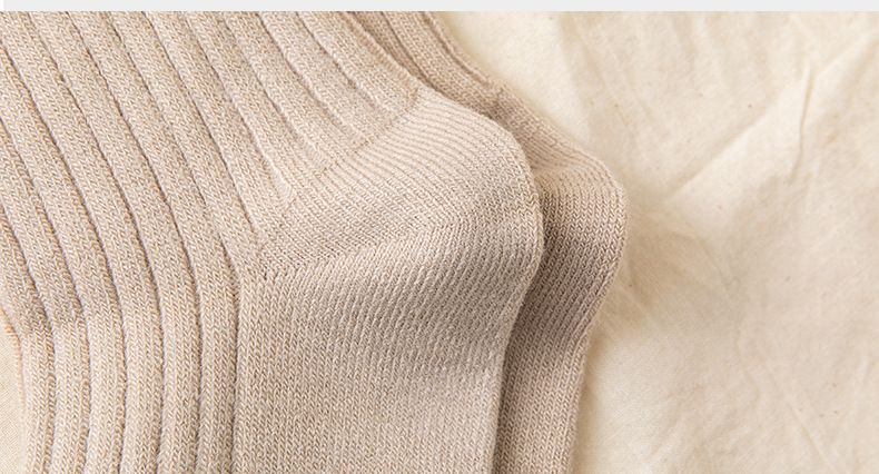 Herfst- en wintersokken voor dames, wollen sokken, studenten, warme mid-tube sokken voor dames, koudebestendige zachte Japanse mid-tube verdikte wollen sokken_voghion.com