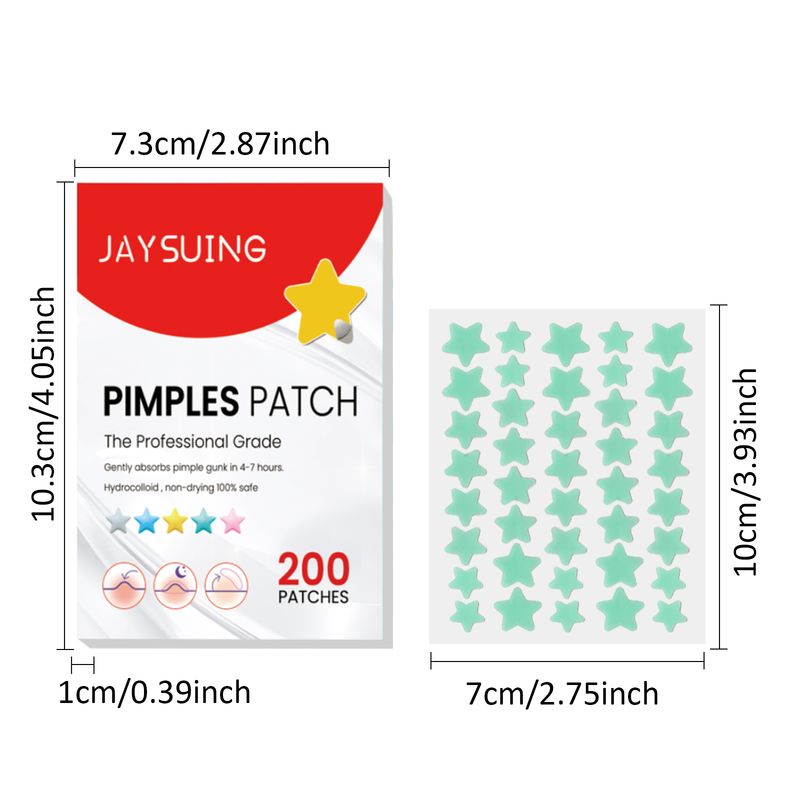 Jaysuing Pimples Patch, Repair Pockmarks Lighten Pimples Blemishes Cover Pimples_voghion.com