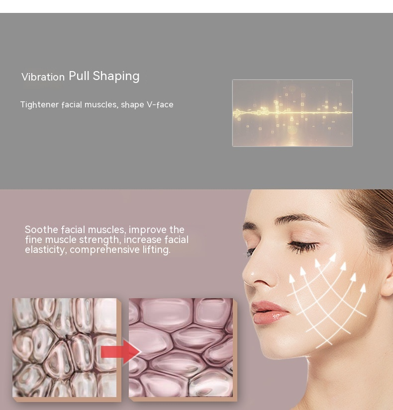 Direct home machine for chin, V-face, colored light, tenant skin, lifting mass, EMS remote control beauty and social_voghion.com