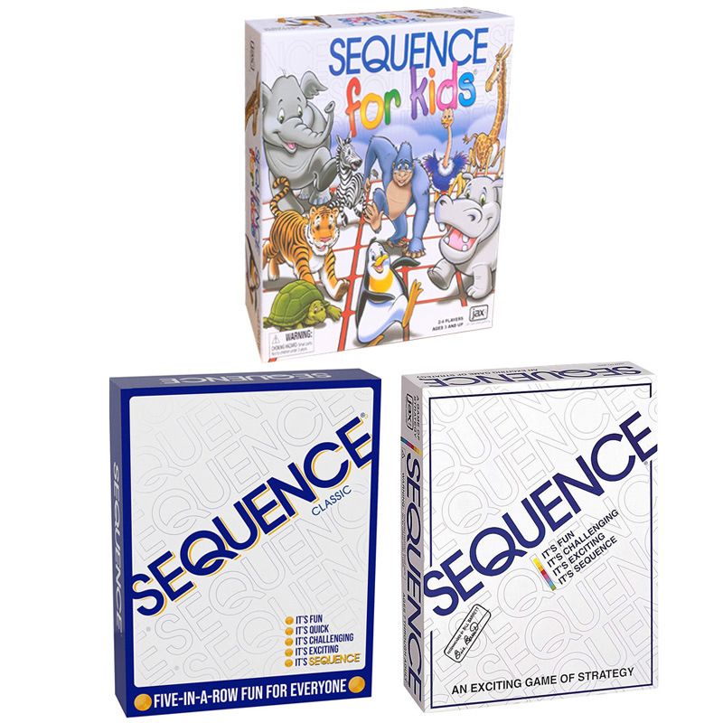 Sequence Classic Freestyle Backgammon Brettspiel Party Spielkarten_voghion.com