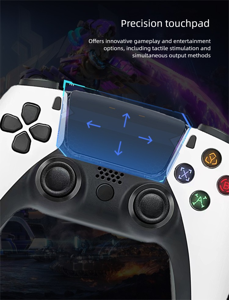 New Development Private Model Wireless Game Dual Vibration Bluetooth P5 Controller_voghion.com