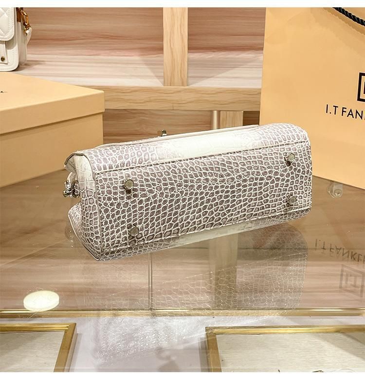 Borsa a mano in pelle himalayana da banco di Hong Kong per la nuova borsa a tracolla versatile di fascia alta della nuova estate 2024 da donna_voghion.com