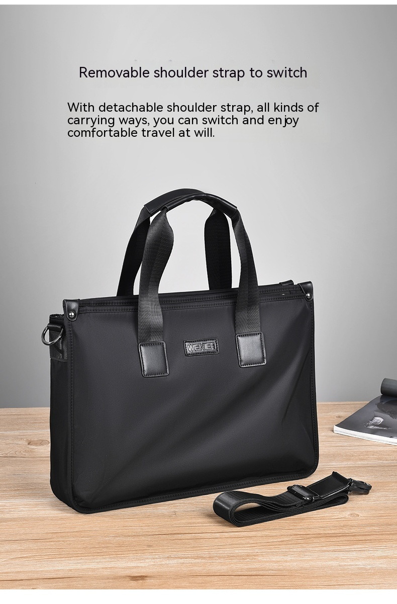 Nuova borsa portatile da uomo per viaggi d'affari e per il tempo libero, borsa a tracolla con una spalla di grande capacità, borsa per computer portatile, borsa per file di informazioni per ufficio_voghion.com