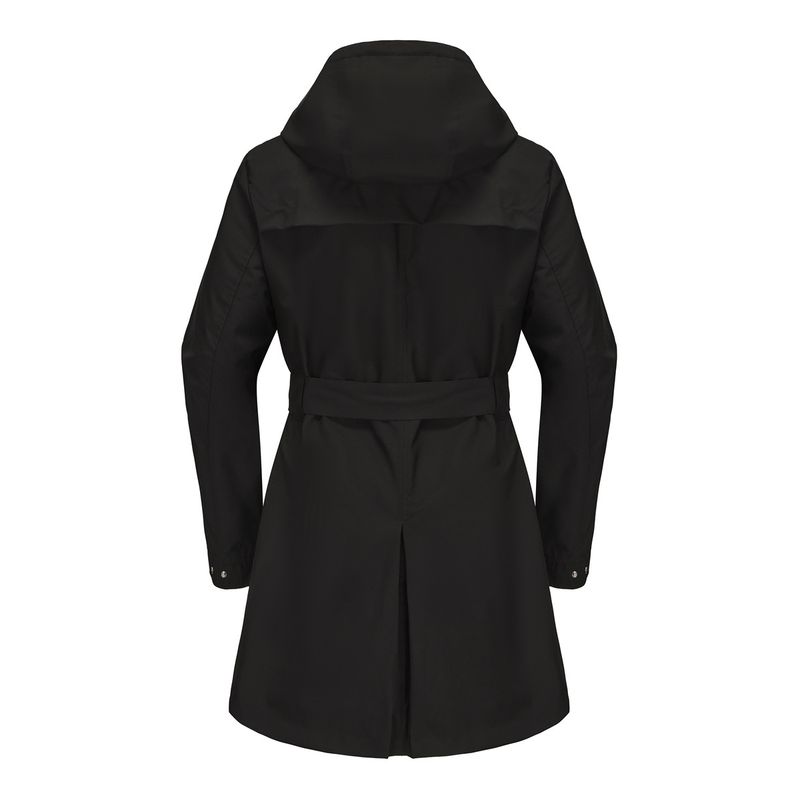Autumn Winter New Water-Resistant Hooded Women's Casual Long Loose Plus Size Outdoor Trench Coat Versatile_voghion.com