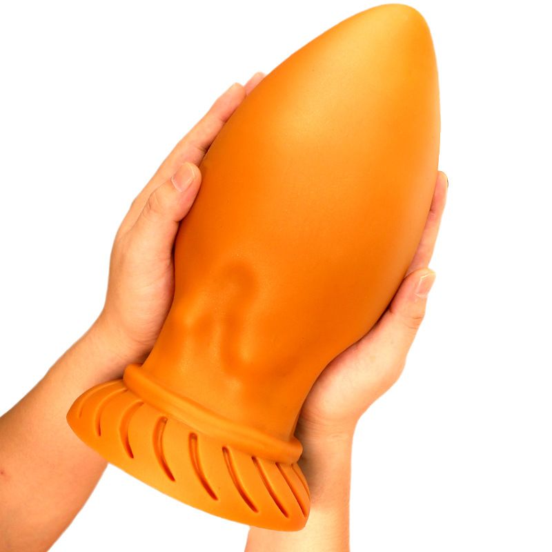 Συσκευή διαστολής πρωκτού Extreme Challenge Super Large υγρής σιλικόνης, μαλακή και άγευστη, για πρωκτικές σφήνες, SM_voghion.com