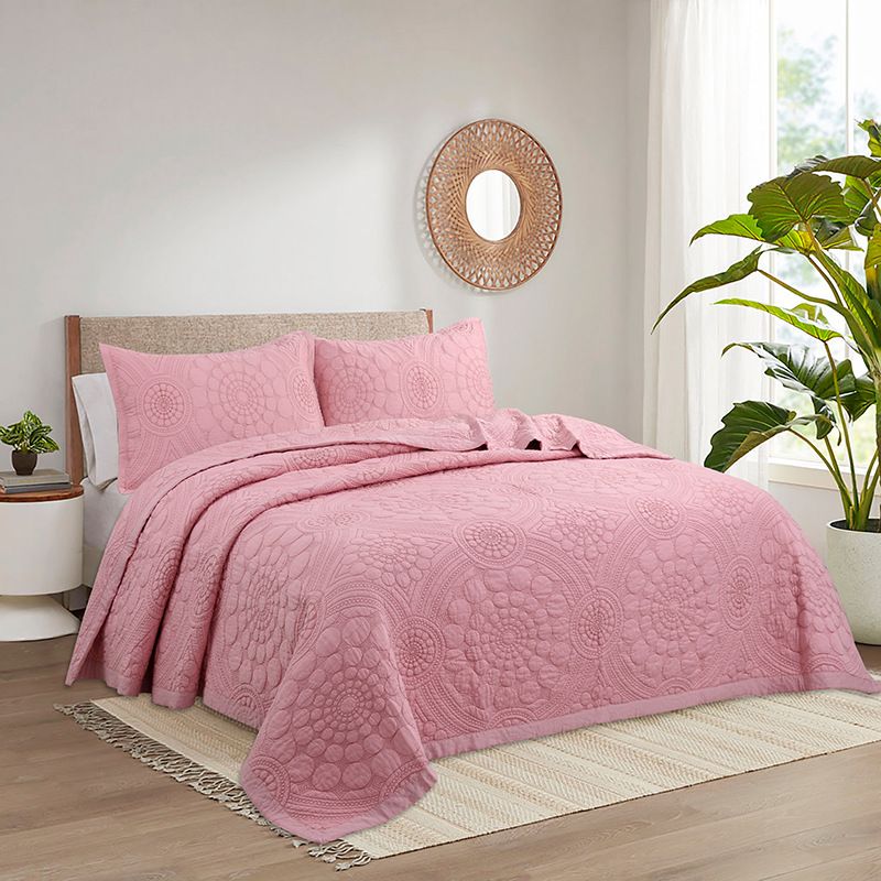 Luxuriöses, gestepptes Tagesdecken-Set aus Tencel, 3-teilig, bestickte Sommerdecke mit eleganten Nähten für Queen-Size-Betten, atmungsaktiv, leicht_voghion.com
