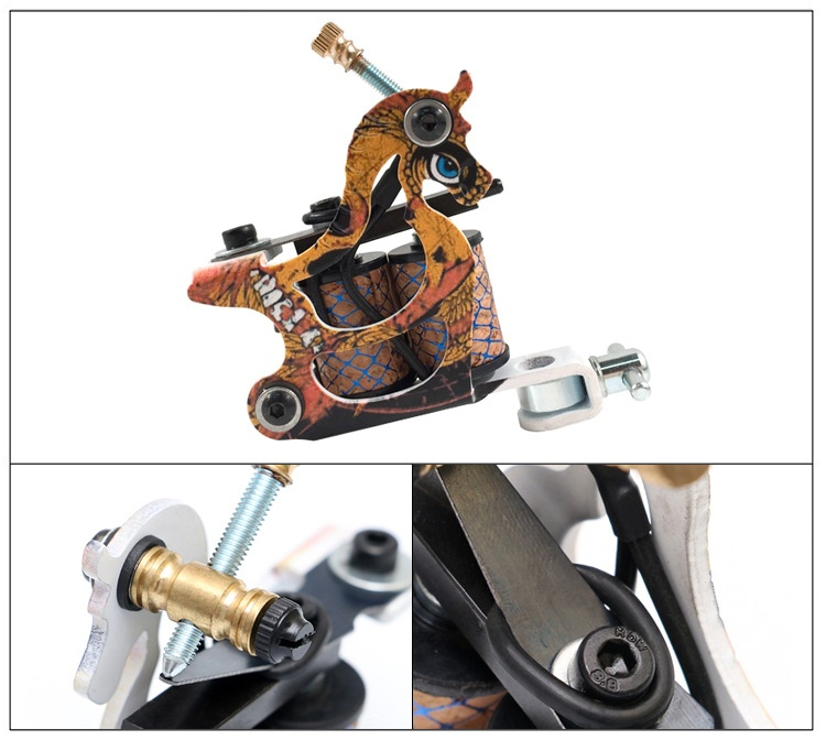 20 Kleuren Drie Een Stempelmachine Set Gereedschap Ou Liang Tattoo Uitrusting_voghion.com