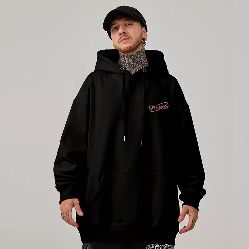Autumn Winter New Velvet Sweater Instagram Hooded Brand Loose and Fat Plus Size Men's Trendy 8XL_voghion.com