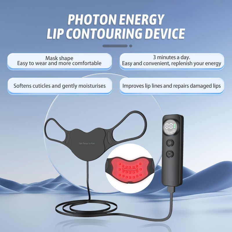 Foton Huishoudelijk Masker Draagbare LED-Bal Elektrische Siliconen Lippenstift_voghion.com