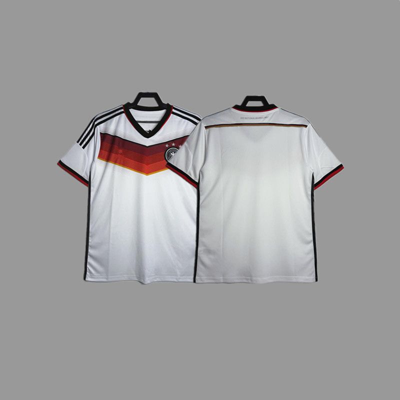 Deutsches Retro-Fußballtrikot Classic Klose Kroos Müller Ram Künig Götze Langarm Kurzarmtrikot_voghion.com