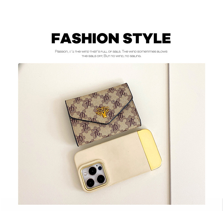 Nová přeshraniční móda 2023 se slevou 30 %, peněženka s krátkou přezkou, malá peněženka s vůní, malá peněženka s více kartami a mincemi_voghion.com