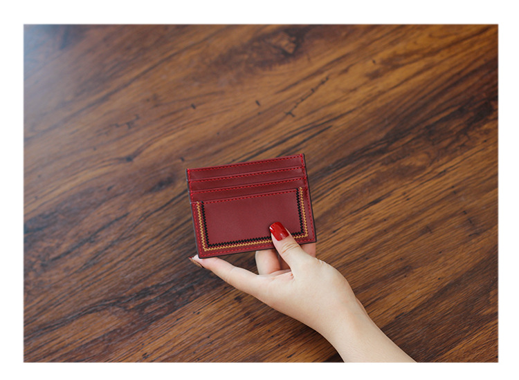 2023 new driver's license card bag female small and exquisite ultra-thin exquisite mini simple high-end genuine leather card holder_voghion.com