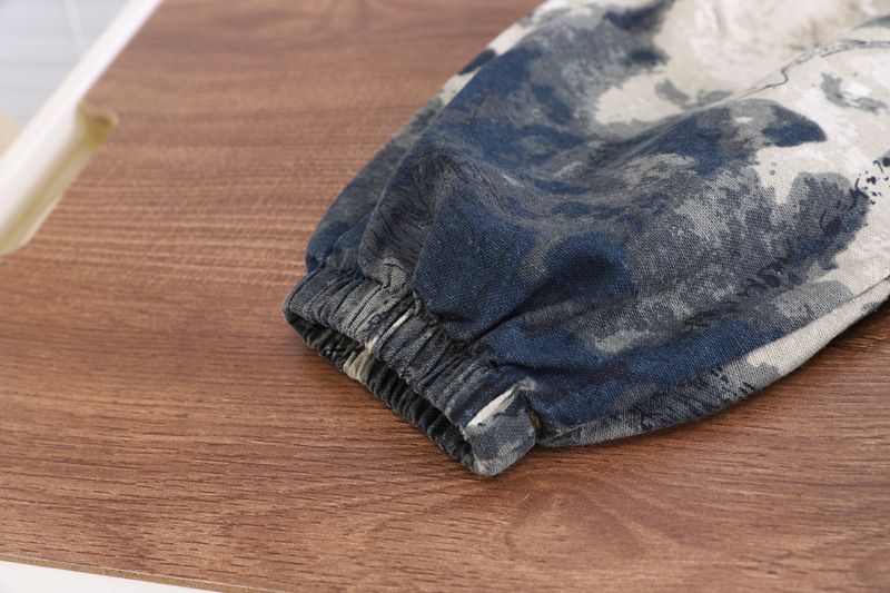 Pojkars kortärmade set 2024 Kinesisk stil för små pojkar, snygg och avslappnad barntrend_voghion.com