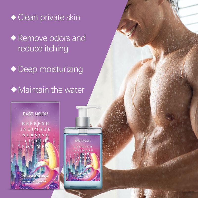 EAST MOON Gel Doccia Uomo, Profumo Corpo, Detergente, Fragranza, Cura della Pelle, Bagno Idratante_voghion.com