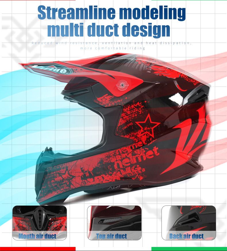 E-scooter helmet ECE Mountain Racing Hipster Cool off-road helmet Kart ATV helmet_voghion.com