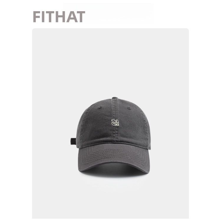 Czapka baseballowa z haftowanym napisem, miękka, damska, modna i uniwersalna, swobodna i modna, z szerokim rondem, smukła, z daszkiem przeciwsłonecznym dla mężczyzn_voghion.com