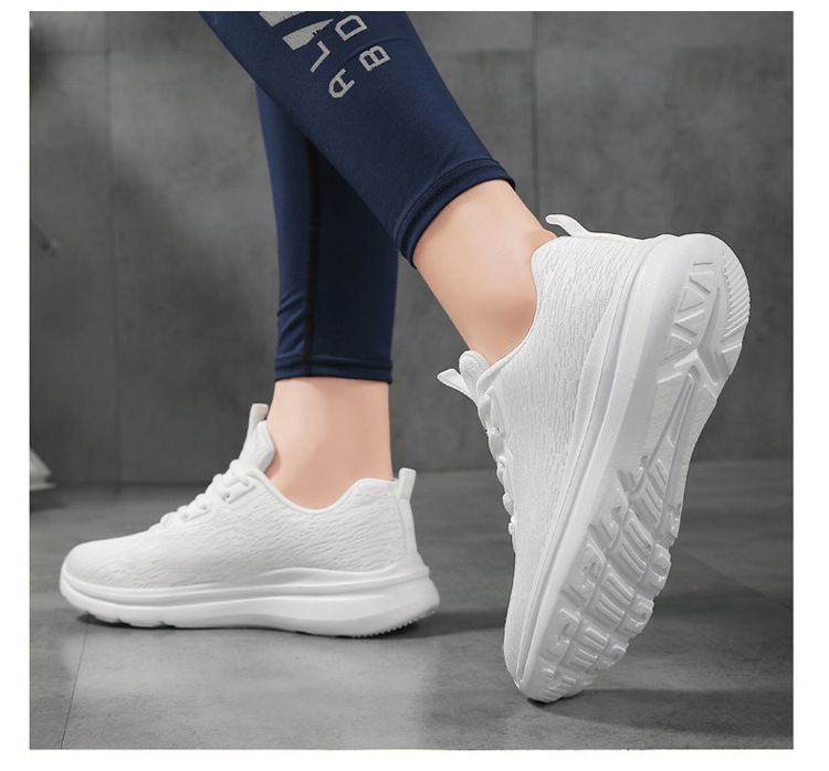 Summer new men's and women's sports shoes travel soft sole light leisure not tired feet work shoes_voghion.com