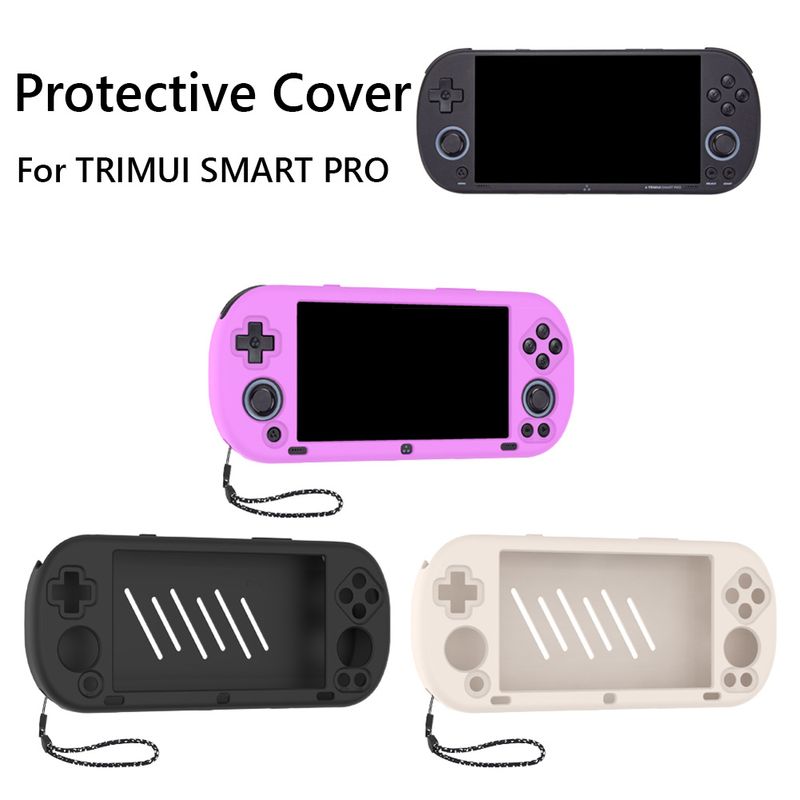 1-2PCS Silikon Fall Für Trimui Smart Pro Weiche Haut Abdeckung Schutzhülle Hülse Anti-Scratch Protector Spiel_voghion.com