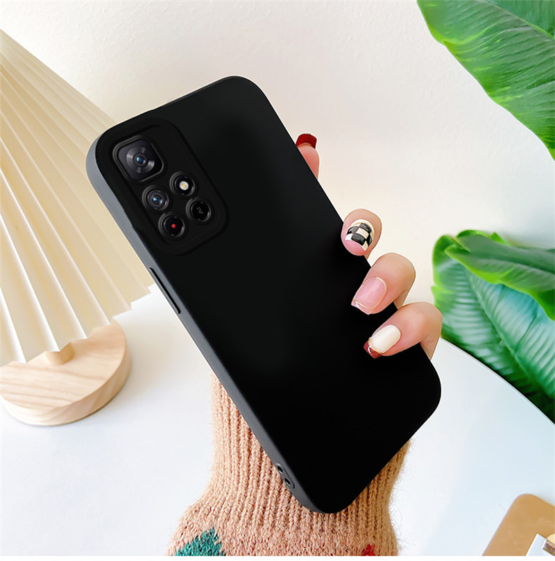 Funda de silicona para proteger los LED de la cámara para Xiaomi Redmi Note 11 10 Pro 10T 9T 8 Redmi 10 K40 K30 9A 9C 10X Funda para teléfono S_voghion.com