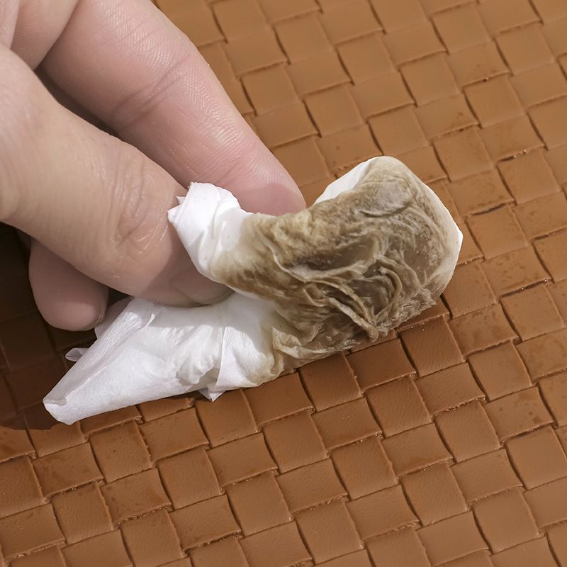 PU Leather Placemats - Double-Sided Heat-Resistant For Dining Table & Cups (Solid Color Non-Slip Set Of 4 Or 6 Easy To Clean)_voghion.com