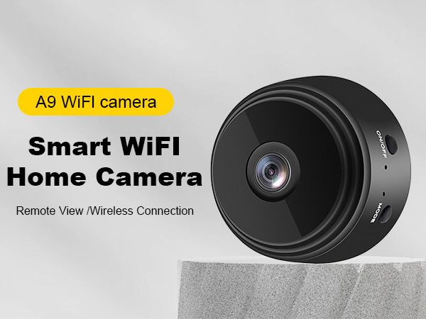 Cámara A9 HD para deportes al aire libre, videocámara inalámbrica con wifi, visión nocturna, monitoreo de seguridad para el hogar._voghion.com