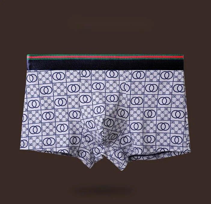 GD Herrenunterwäsche, GDAD-Geschenkbox, reine Baumwolle, atmungsaktiv, personalisierbar, bedruckt, Unterwäsche, Big G Corner Shorts_voghion.com