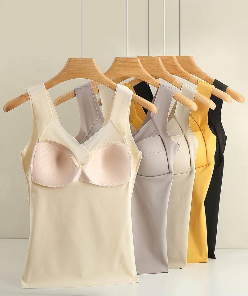 Soutien-gorge ajusté sans usure à bonnets fixes en latex exporté vers le Japon_voghion.com