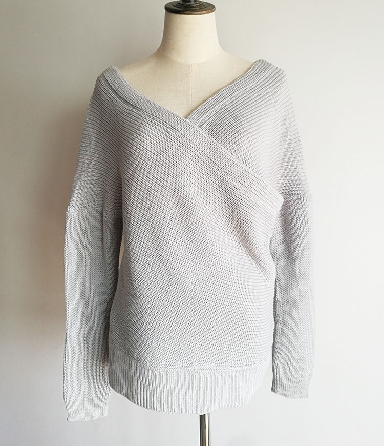 Maglione maglione con fondo per abbigliamento da donna_voghion.com