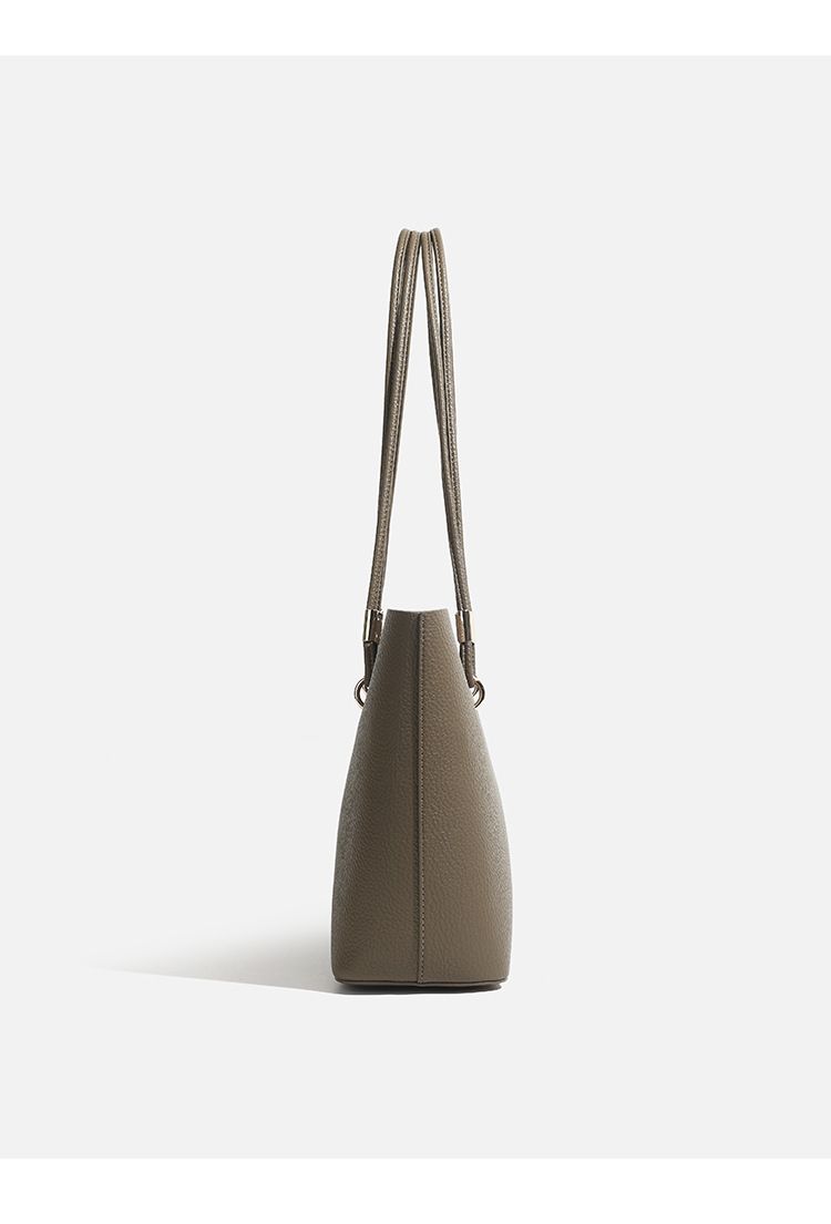 Borsa a mano semplice alla moda Hundred 2025, borsa monospalla, grande capacità, borsa da pendolare, borsa da ascella con texture di alta qualità_voghion.com