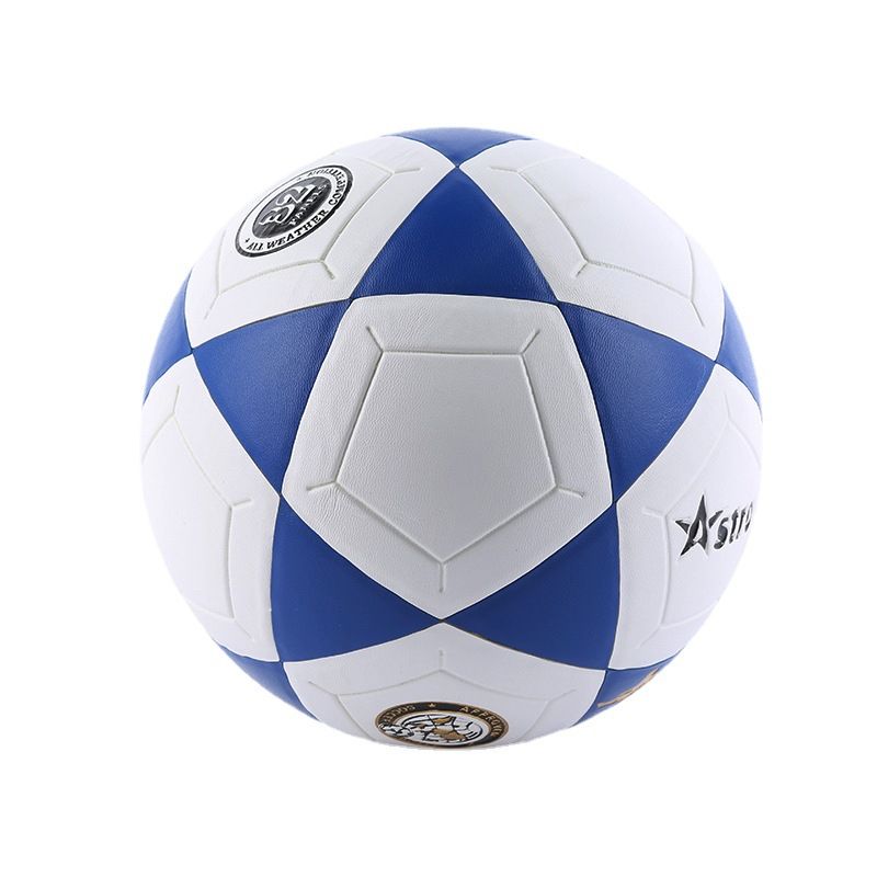 Competición n.º 5, estudiantes de primaria y secundaria, fútbol de PU para adultos, parche triangular de cuero cosido a máquina, entrenamiento especial_voghion.com