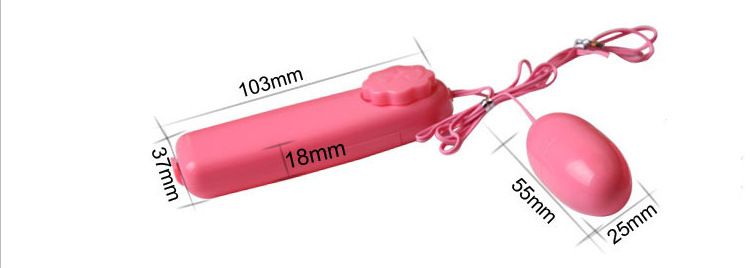 Frequency conversion vibration single jump egg pink double jump egg female masturbator vibrator sex toys_voghion.com
