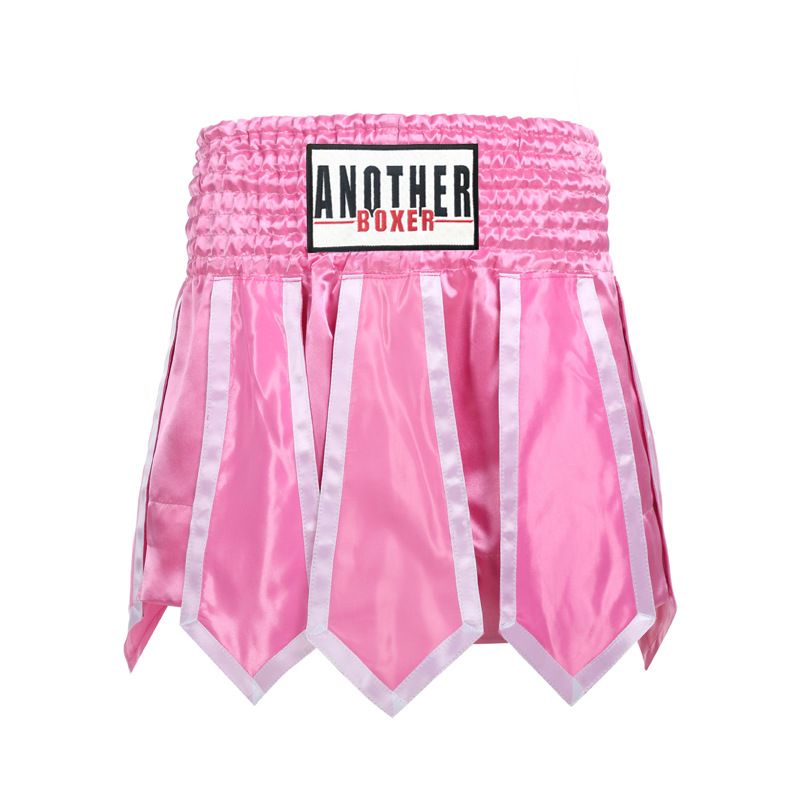 Boxing Pants With Ribbon Design, Muay Thai Shorts, Competition Training, Kickboxing And Sanda Pants, Comprehensive Grid
Fighting Pants_voghion.com