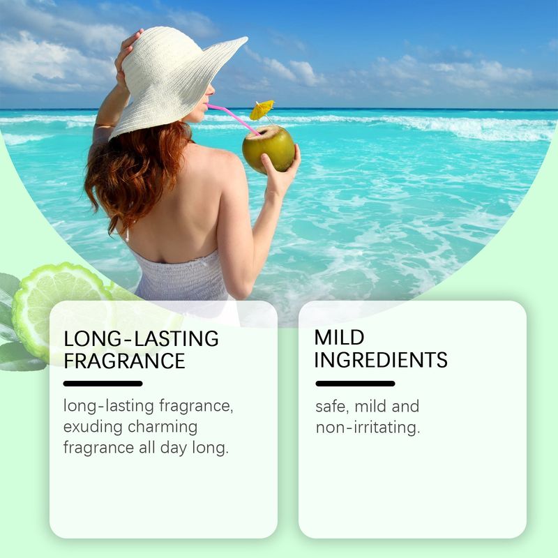Beach Vacation Fragrance Natural Light Long-lasting Layered Charm Daily Portable Perfume_voghion.com