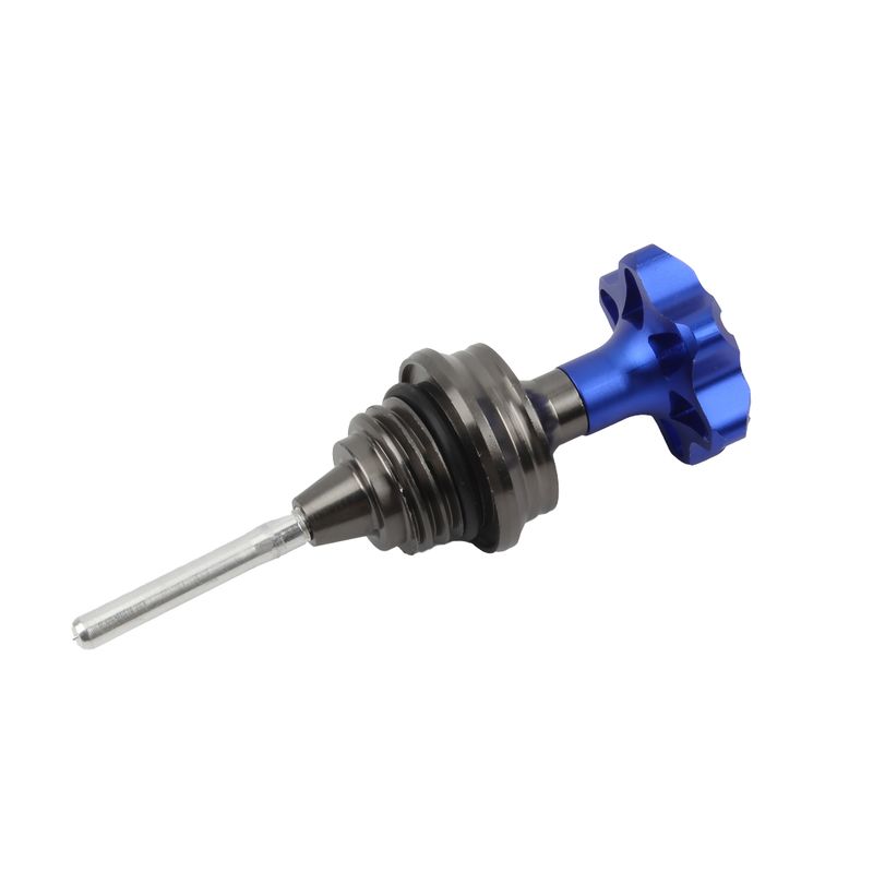 Tampa de enchimento de vareta de óleo de motor de motocicleta, plugue de nível de óleo do cárter do motor, medidor de motorcross para Yamaha 100 (JOG)_voghion.com