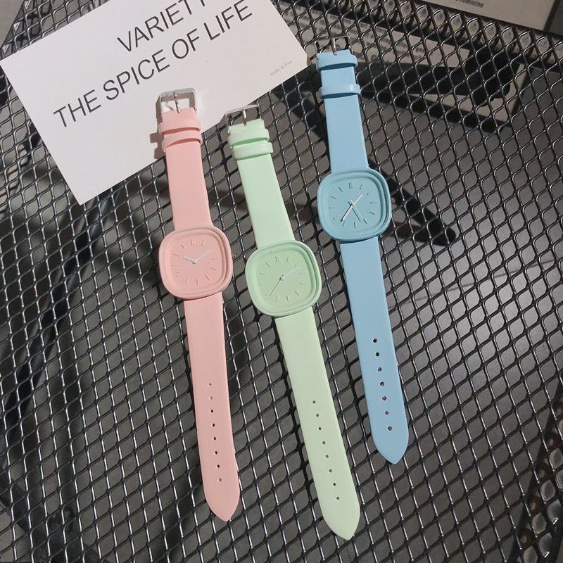 Orologi per bambini, orologio color tè al latte, orologio di alto valore, orologio estivo per studenti, serie Forest, orologi semplici, piccoli e freschi, dal design di nicchia, per scuole medie_voghion.com