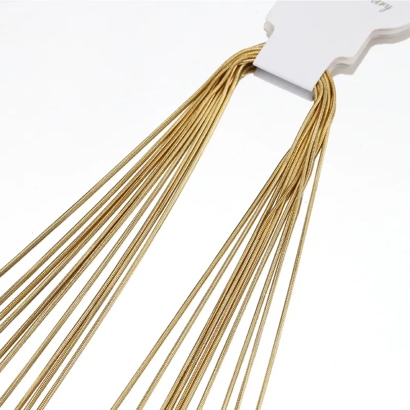 Klaar voorraad HIYEE Stainlss Stl Snak Chain Ncklac Kettingen DIY voor vrouwen Sieraden maken Bevindingen Pndants Lobstr Sluitingen_voghion.com