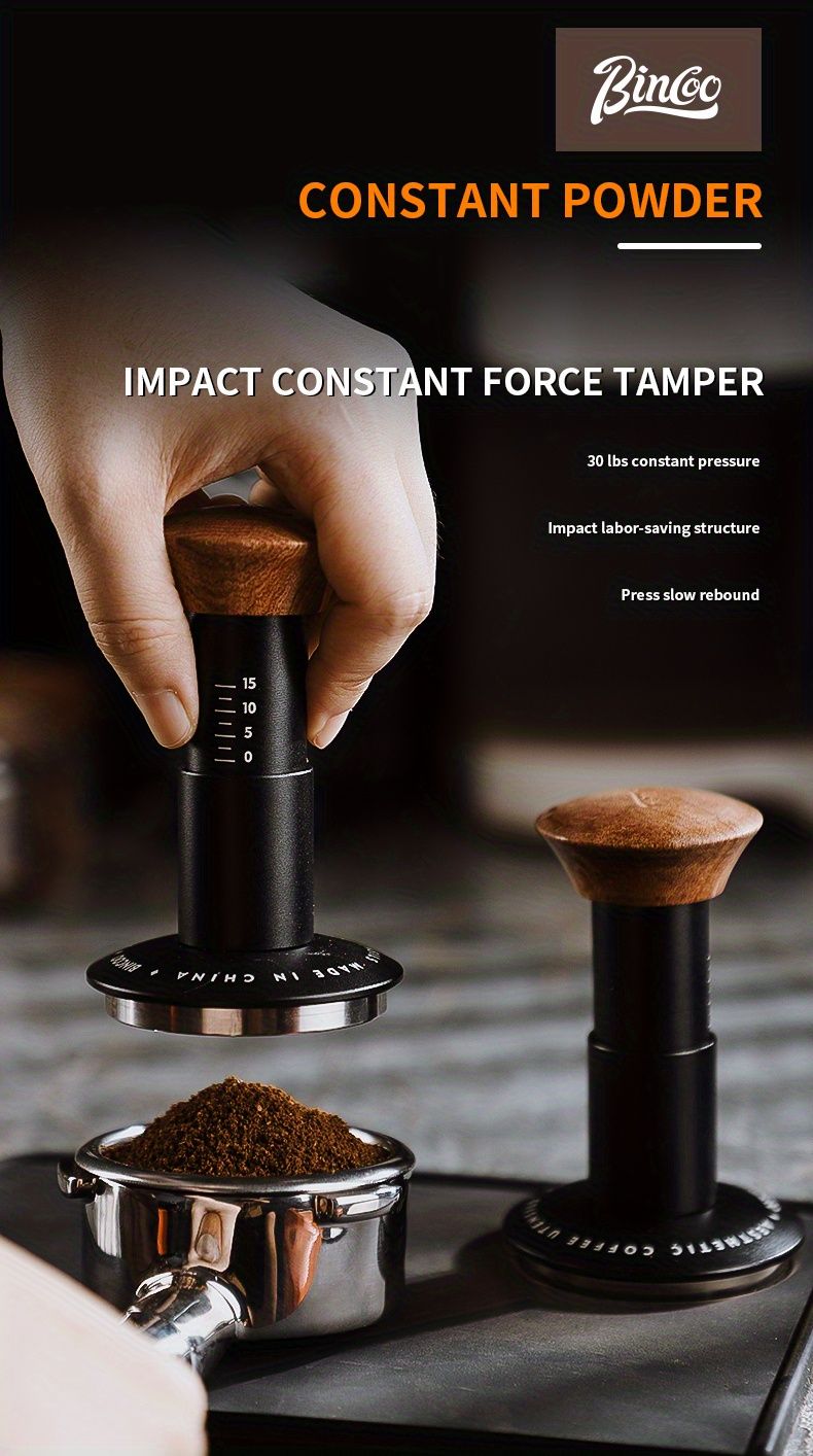 Bincoo Impaktpulverhammer Konstanten Drockpulverhammer Gläichgewiicht Elastesche Kaffiskraaft Drockpulverhammer Kaffispulverpress_voghion.com