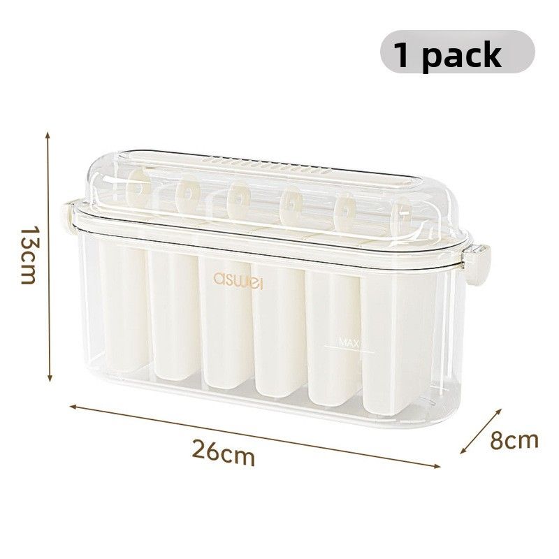 Ice Cream Mold Ice Cream Popsicle Popsicle Ice Cream Abrasive Food Grade Household Silicone Easy Demoulding Homemade Popsicle Box_voghion.com