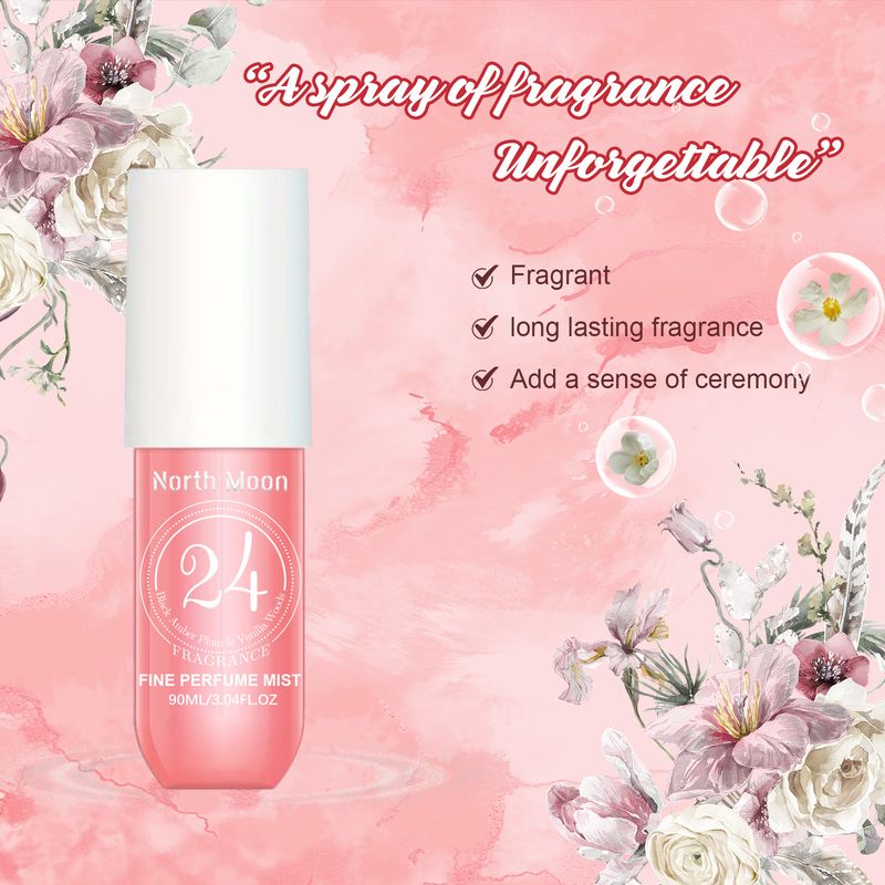 North Moon Fresh Lasting Fragrance Non-Pungent Women's Date Perfume Spray_voghion.com