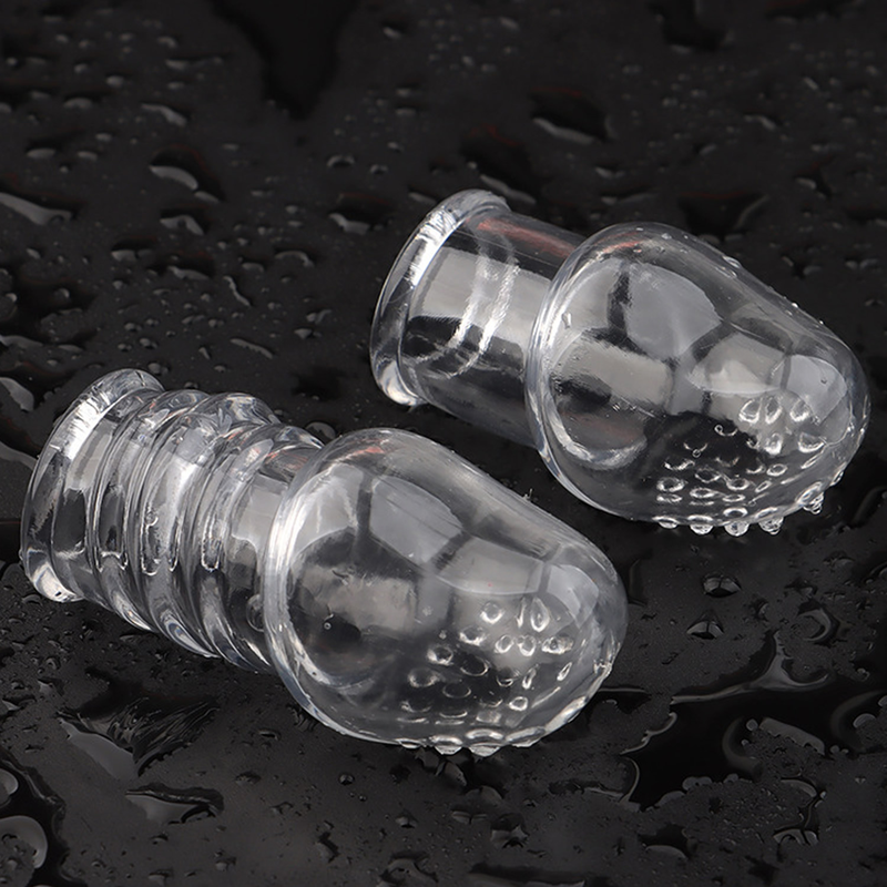 Giocattolo 2 Pz/set Del Sesso per Gli Uomini Prepuzio Anello Glande Manicotto Esposto anello di Ritardo Eiaculazione Castità Coppie Anello_voghion.com