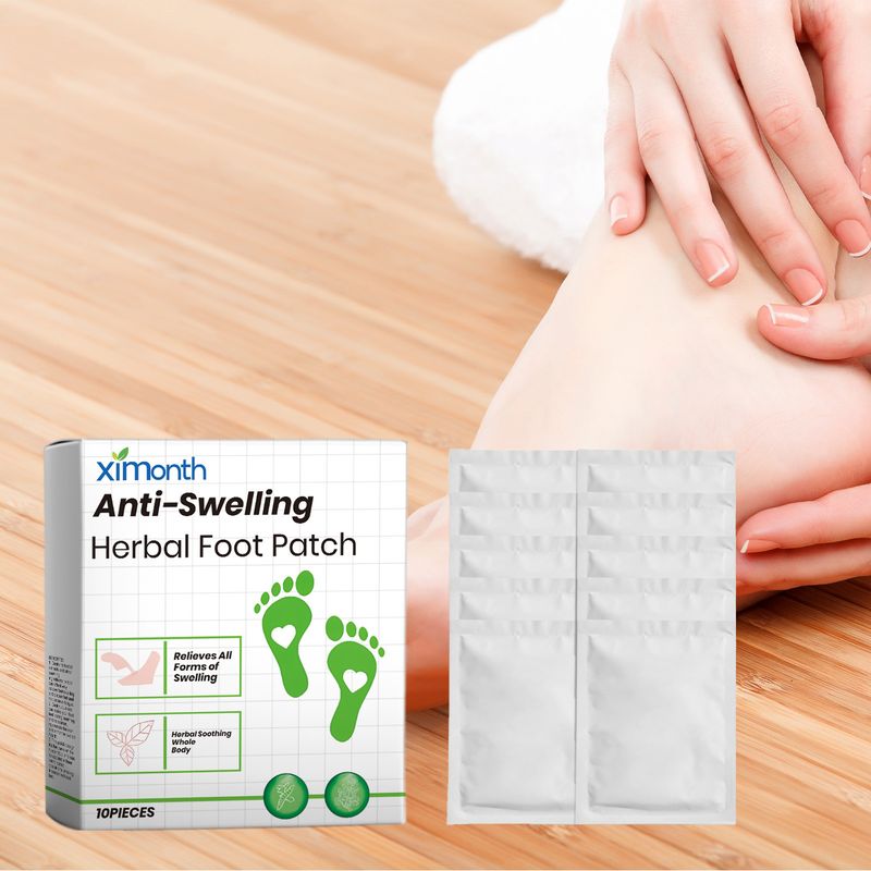 Cerotto alle erbe per i piedi per una pulizia profonda, rilassamento dei piedi e cura del corpo per aiutare a dormire_voghion.com