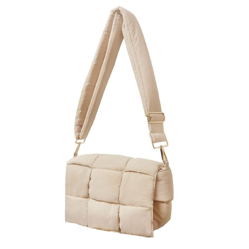 2025 Spring/Summer New Crossbody For Women Versatile Shoulder Bag Niche Woven Space Cotton Plus_voghion.com