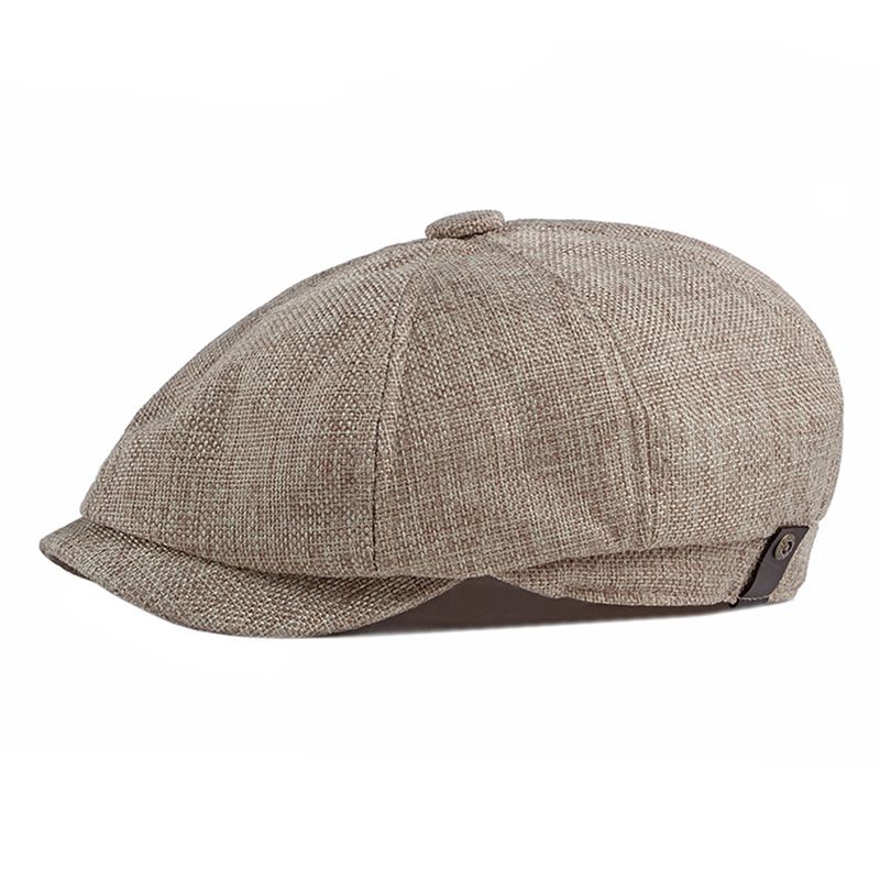 Nuovi Arrivi 2024 Nuovi Uomini di Strillone Primavera E Autunno Retro Berretto Cappello Casual Cappelli Unisex Selvaggio Berretto Ottagonale_voghion.com