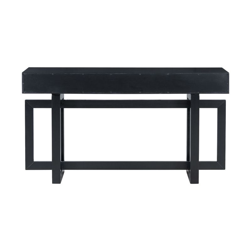Elegant Console Table With Three Drawers, Extra Long Entryway Table For Entryway, Hallway, Living Room, Foyer, Corridor_voghion.com