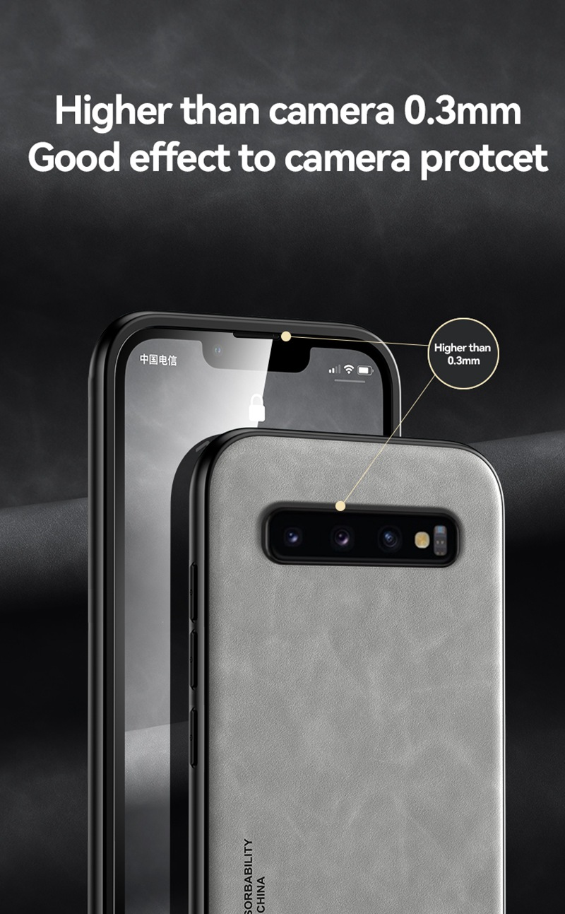 Luxury Leather Case For Samsung Galaxy S8 S9 Plus S10E Cover Silicone Protection Phone Case For Samsung S10 Plus S10 + C_voghion.com