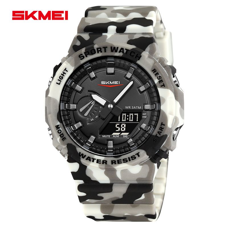 Momentum Multi-Set Wecker Sport Chronograph Student Multifunktionszeiger Elektronische Synchronisation Macine_voghion.com