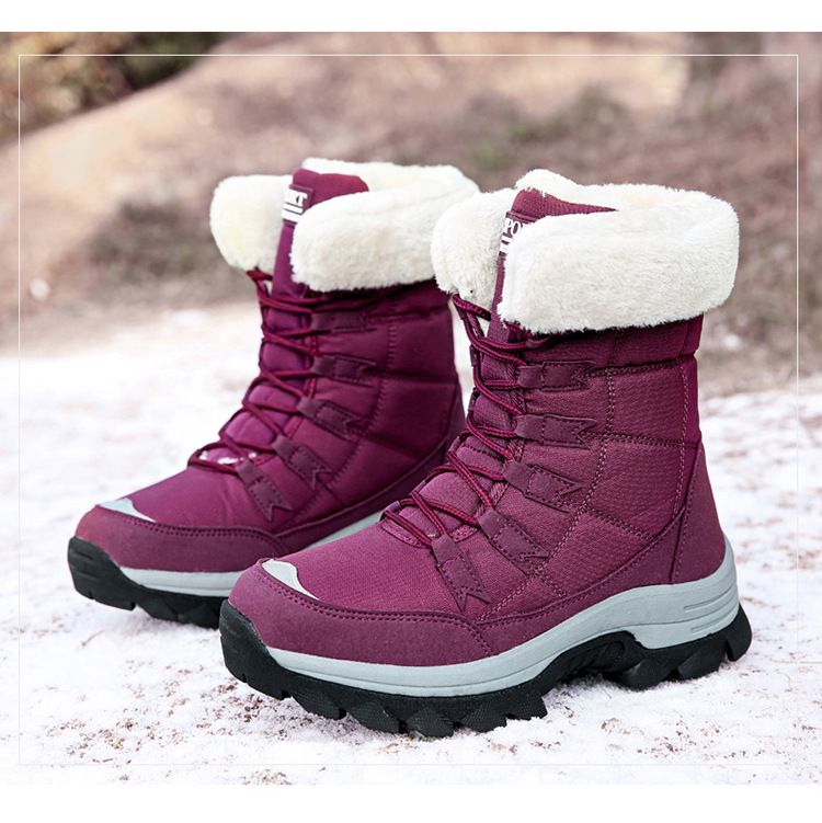 Stivali da neve da donna più venduti, scarpe da trekking alte per esterni_voghion.com